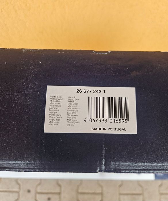 Grohe vitalio start shower system 250 MM (Negru)