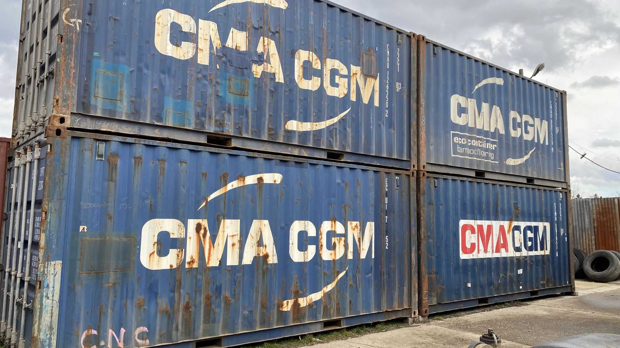 Spatiu depozitare mobil 14-28 mp/container maritim cu livrare la sediu