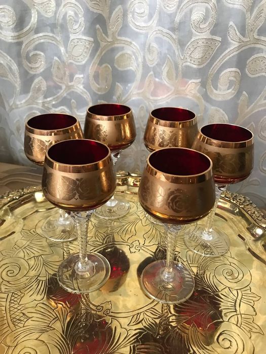 Рюмки Богемия .Чехославакия