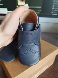 Pantofi barefoot bebe PomPom Navy (bleumarin) marime 23