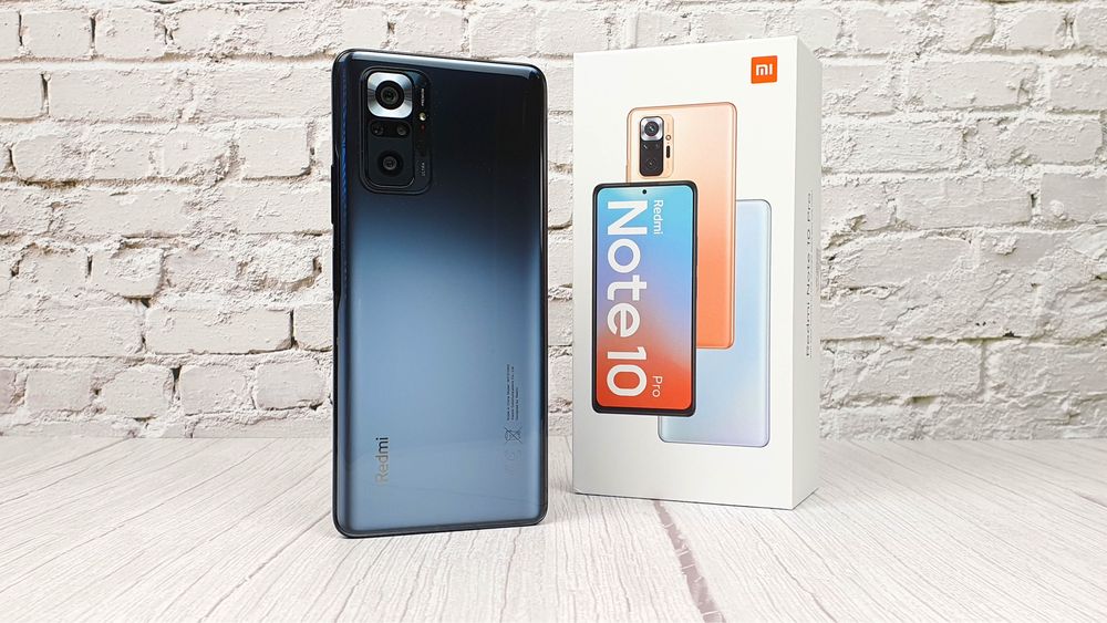Продам свой Redmi Note 10 Pro 8/128gb Black в идеальном состаяние