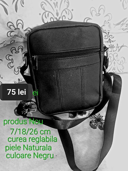 Geanta umar barbat piele