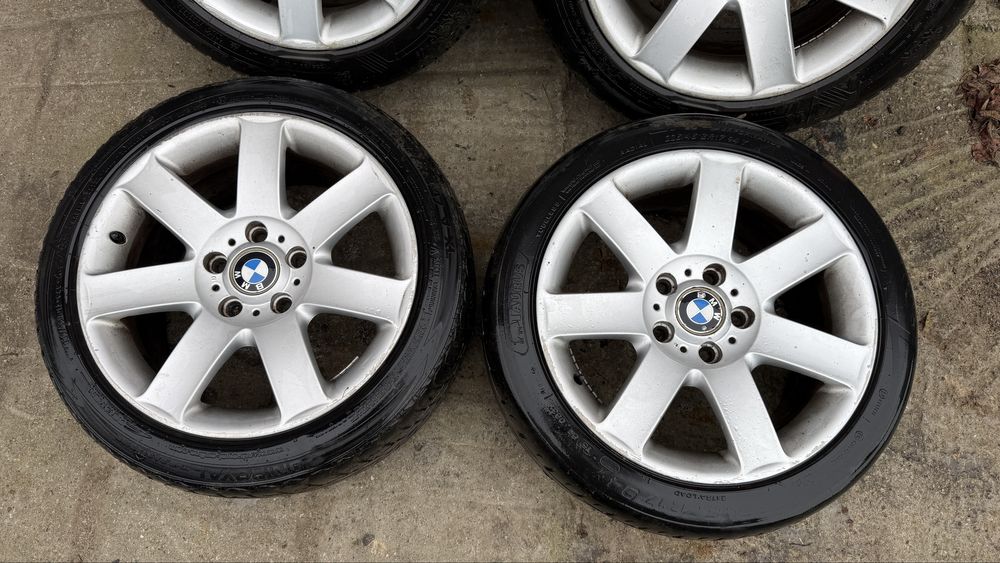 Jante aliaj BMW E46 E90 E87 R17 Style 44 . 2 cauciucuri de iarna