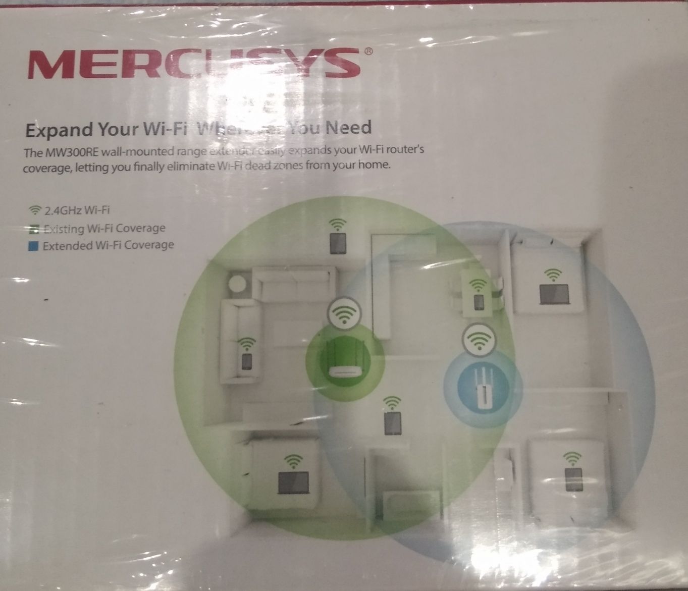 Mercusys Новый MW300RE N300 Усилитель Wi-Fi