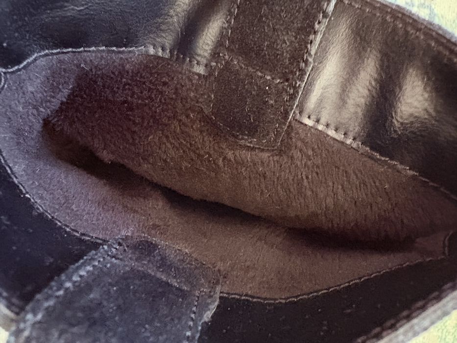 Ghete piele intoarsa Geox - mar. 37