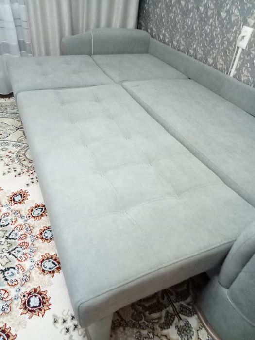 Продам диван и кресло ткань велюр состояние нового длина дивана 2,30