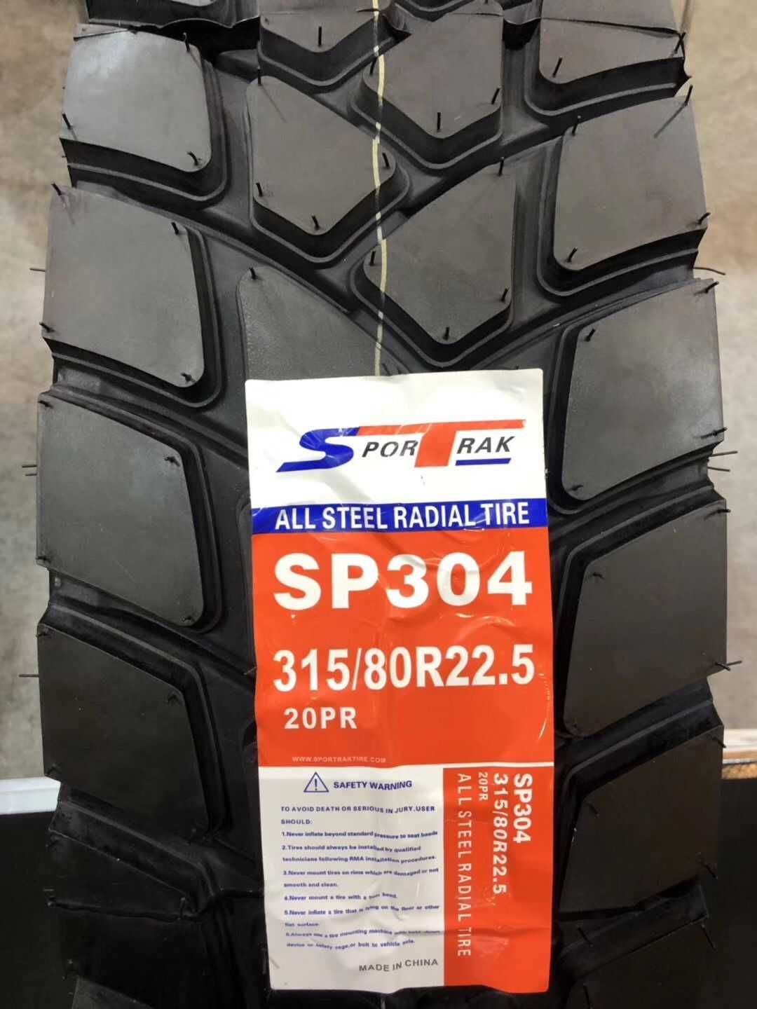 315/80 R22.5 SPORTRAK SP304