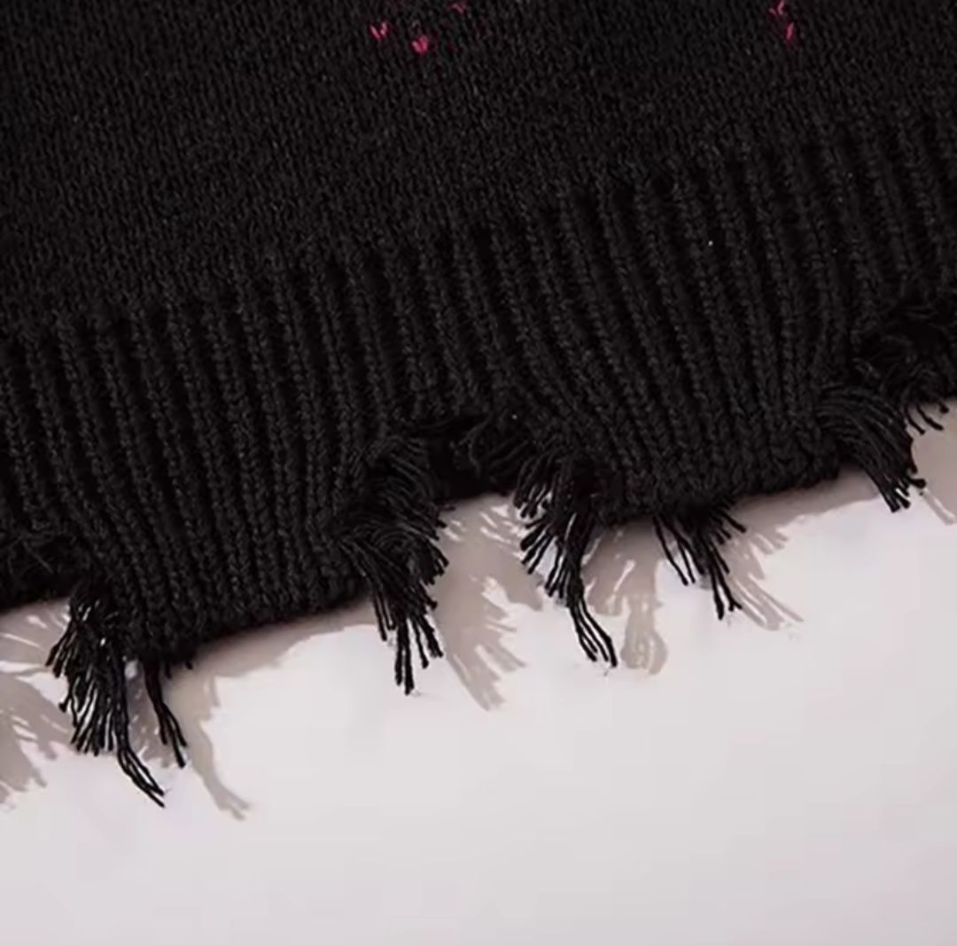 Готик Суичър с Верига – Oversize Стил