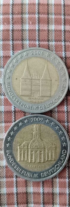 Монети 2€ - Германски катедрали