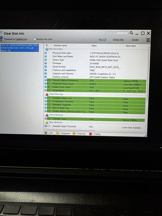 Laptop gaming MSI Thin GF63 9SC
