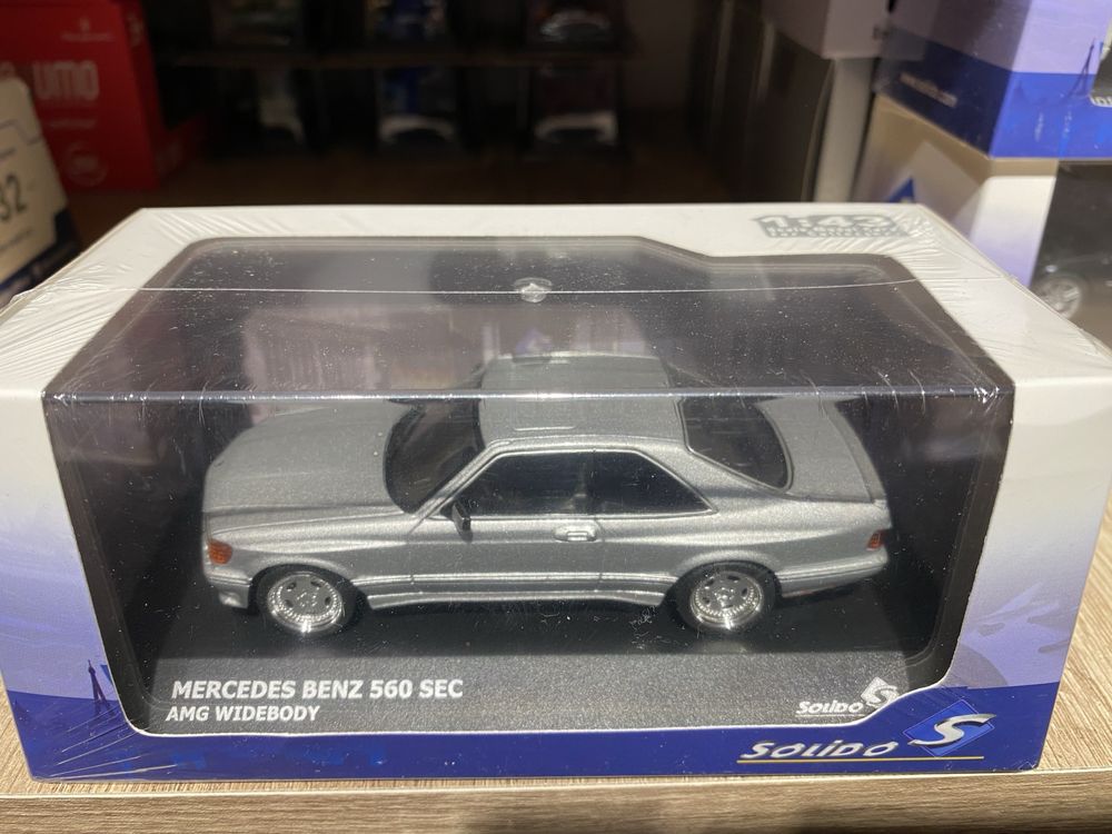 SOLIDO MERCEDES BENZ 560 SEC Amg widebody machetă auto scara 1:43