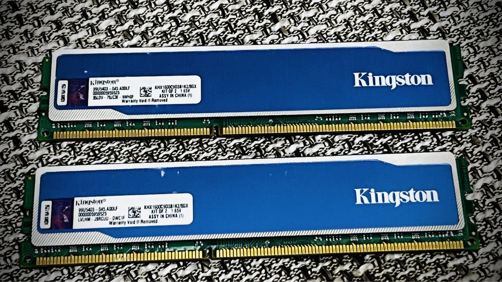 DDR3 Kingston Hyper X Blu 8 GB (2x4GB Modules) 1600MHz DDR3