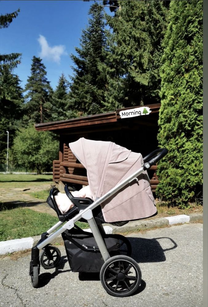 Бебешка количка Bueno - Baby Design - розова