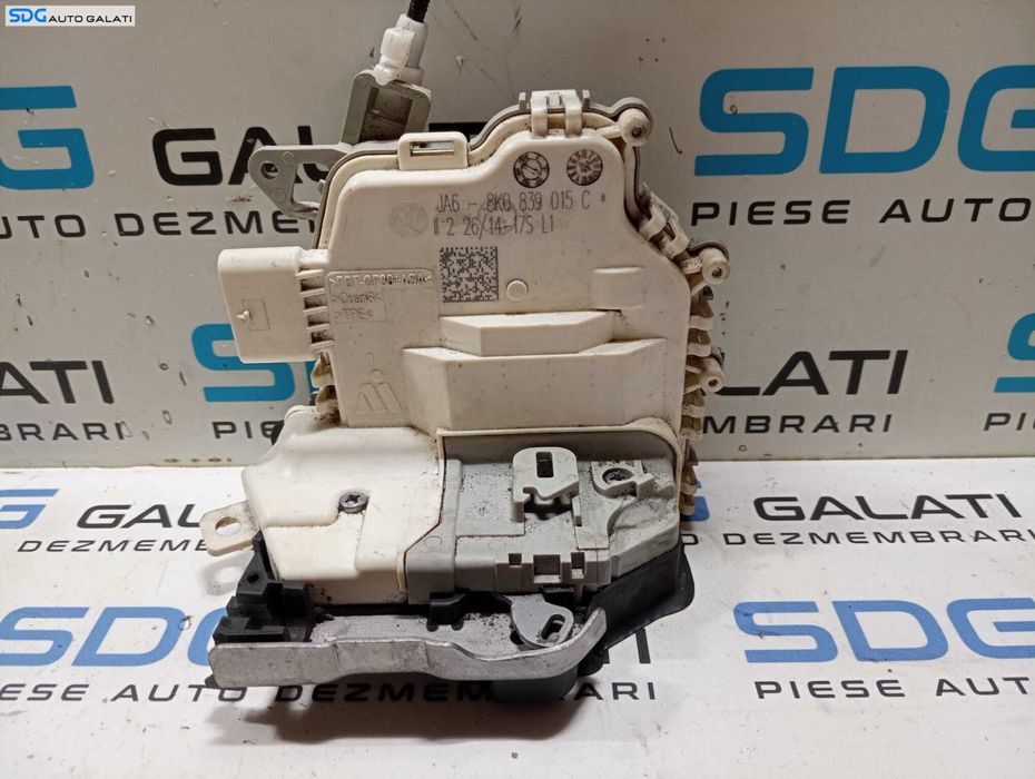 Broasca Incuietoare Usa Portiera Stanga Spate Audi A4 B8 2008 - 2016 Cod 8K0839015C [M4776]