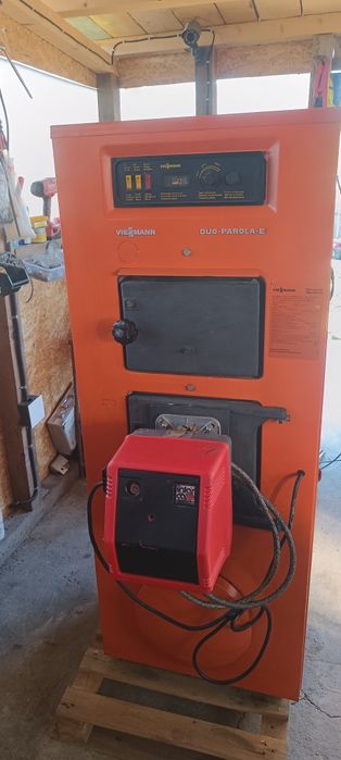 Vând centrala Viessmann pe ulei ars sau lemne