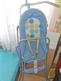 Детска количка, столче за хранене, кош за новородено, люлка, барбарон
