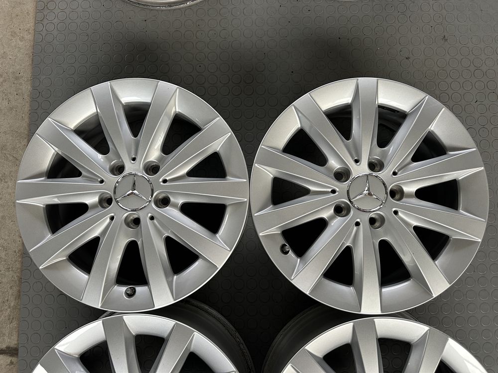 4бр. КАТО НОВИ 16” Ориг. Джанти 5х112 за *MERCEDES-BENZ* 6,5Jx16H,ET49