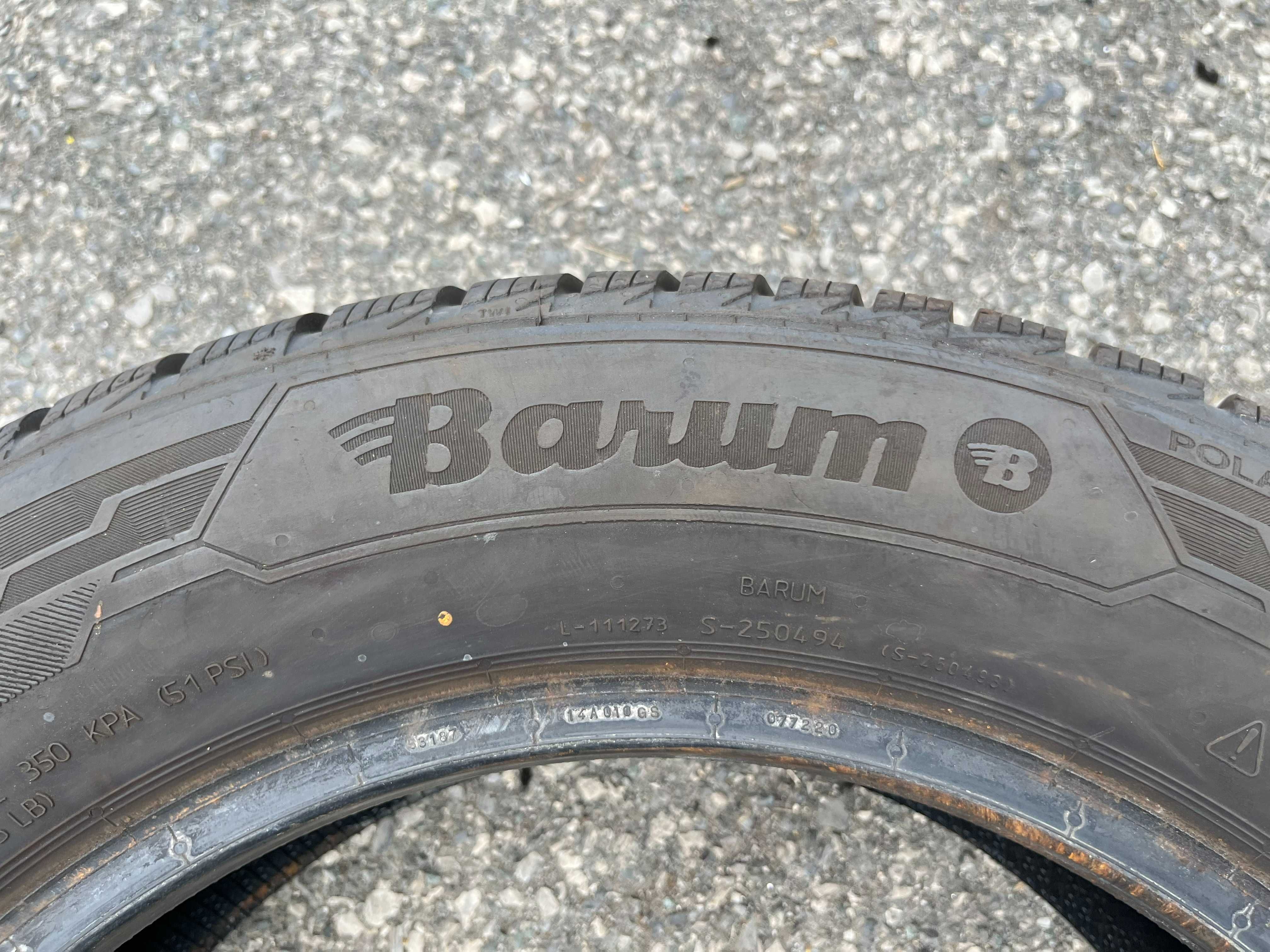 зимни Гуми Barum  205/60/16  с ДОТ  36/2019г