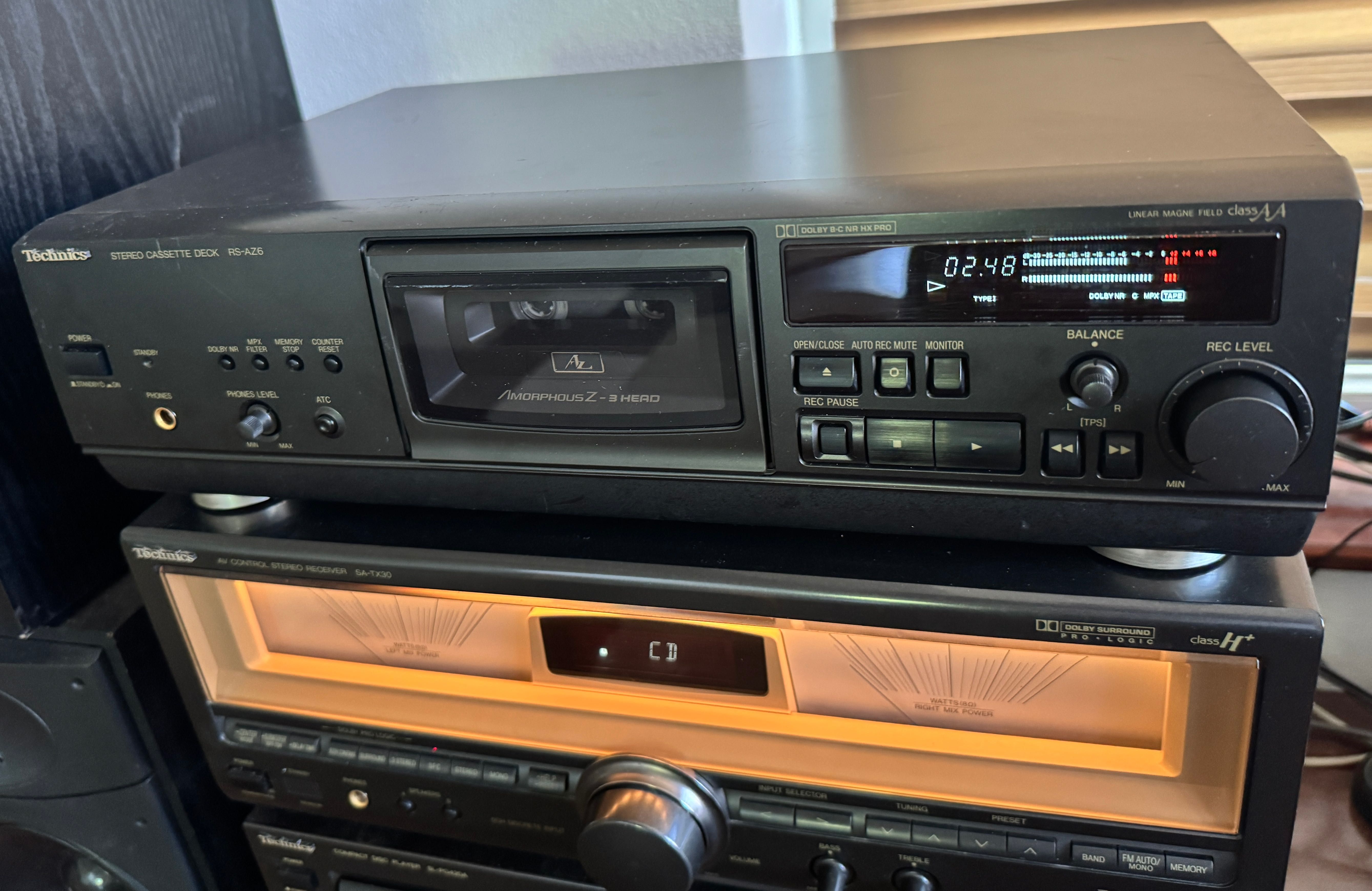 Technics AZ 6 casetofon deck 3 capete