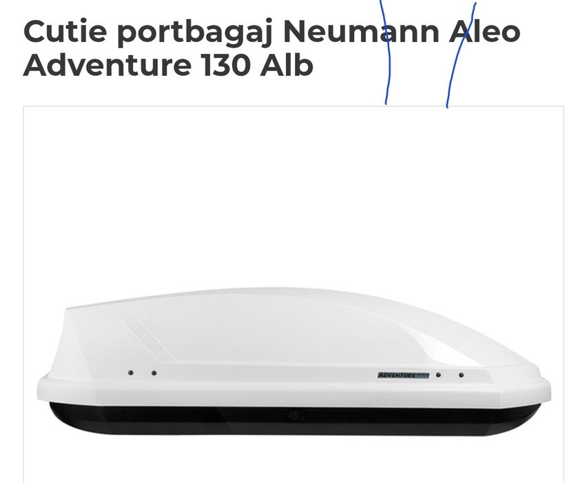 Cutie portbagaj Neumann Aleo Adnmventure 130