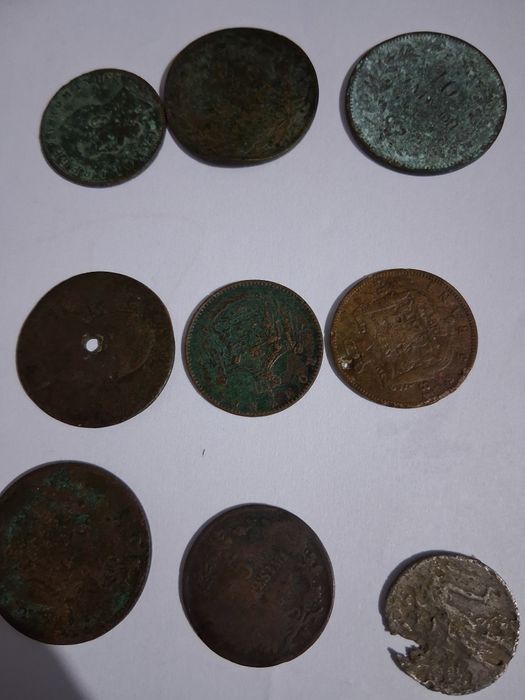 Vând lot monede foarte vechi