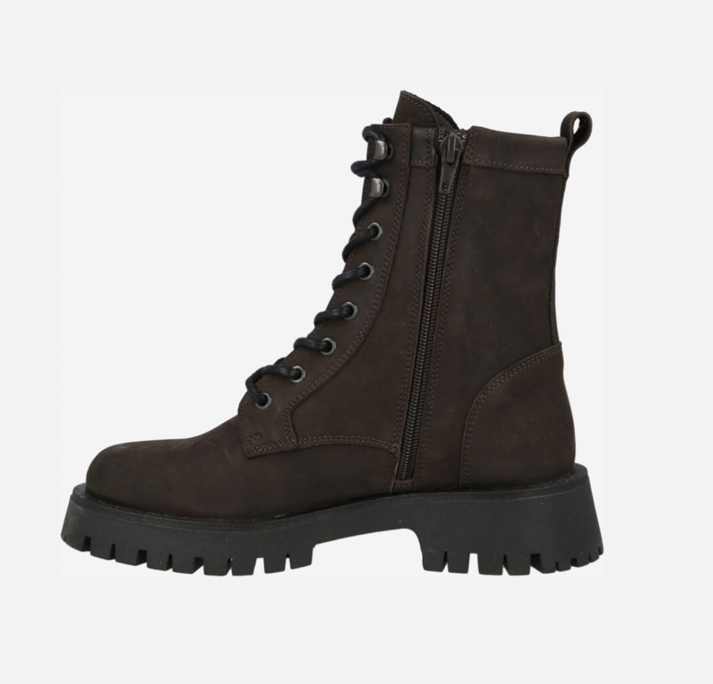 Karolina Kurkova Boots ОРИГИНАЛНИ дамски боти/кубинки/велур - 38