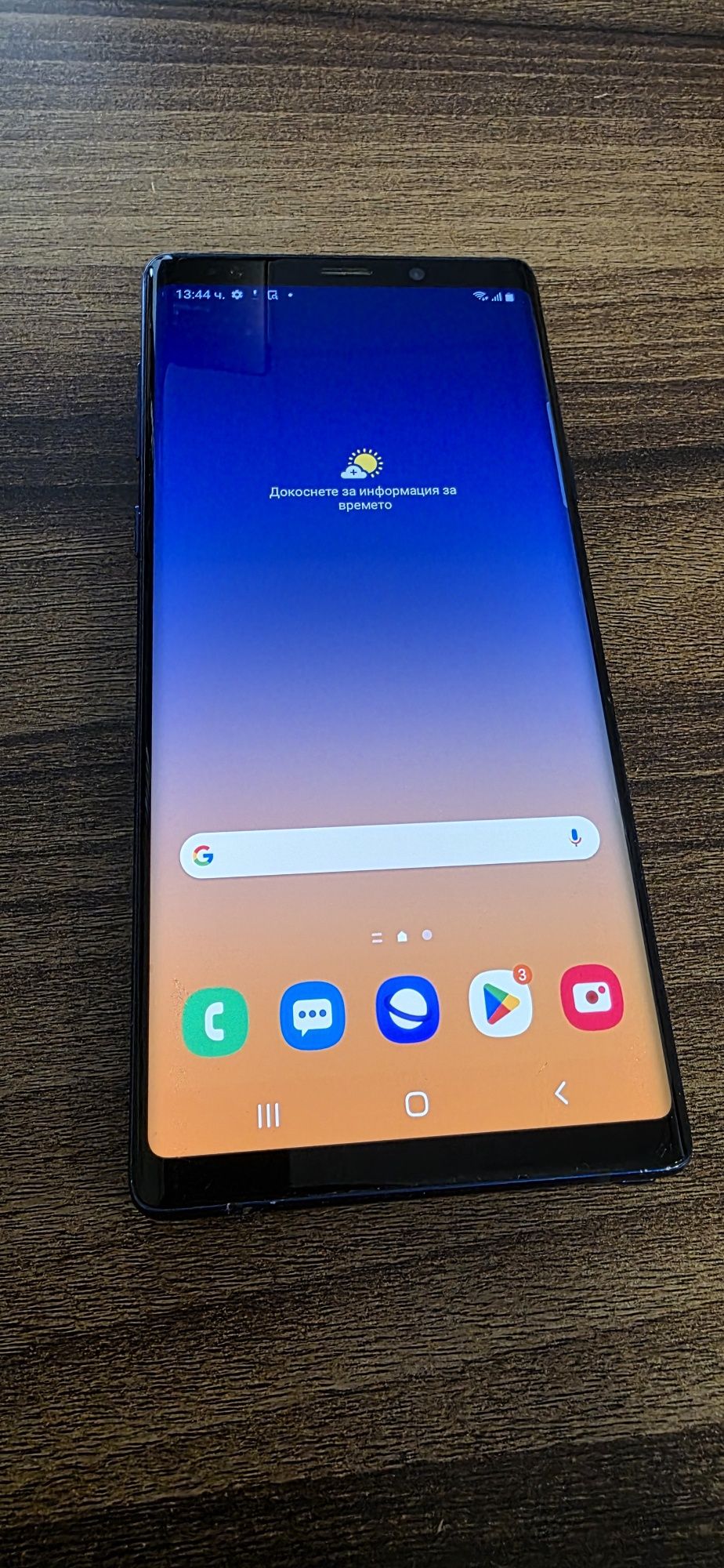 Samsung Note 9 blue