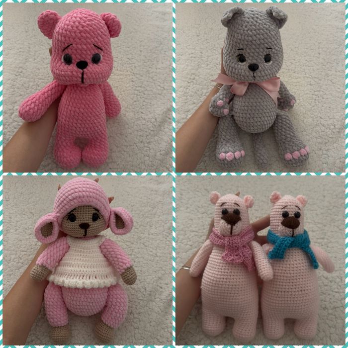 Ръчно плетени играчки