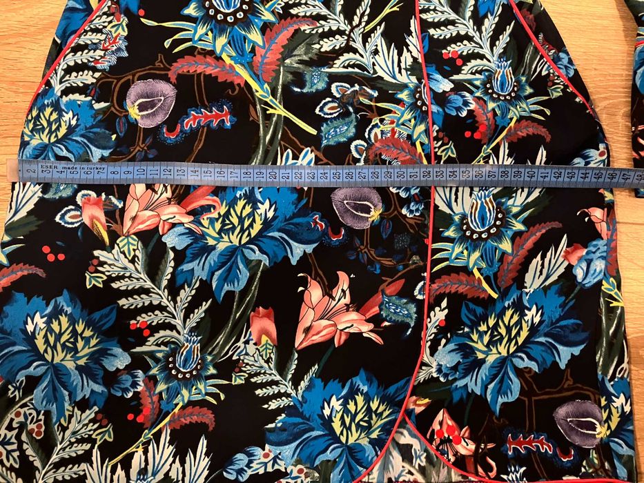 Rochie cu maneca lunga in stil chinezesc H&M 32 34