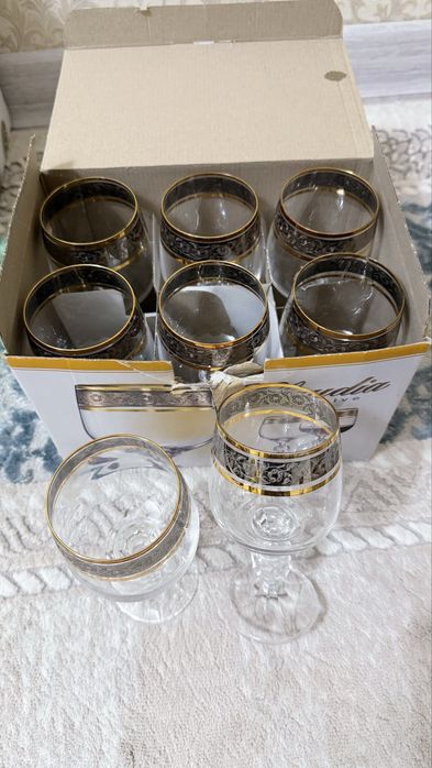 Богема посуда, Bohemia посуда набор бокалов