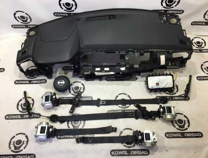 Nissan QASHQAI 3 J12  kit airbag - plansa de bord - centuri siguranta
