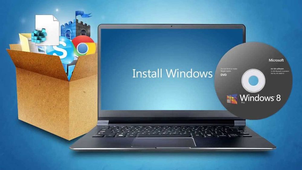 Windows o'rnatish faqat bizda ishonchli