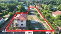 TEREN LAC SNAGOV - PONTON - CASA P+1E - 20ml deschidere