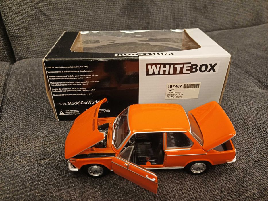 BMW 1600 TI , 1968  , Whitebox , 1:24