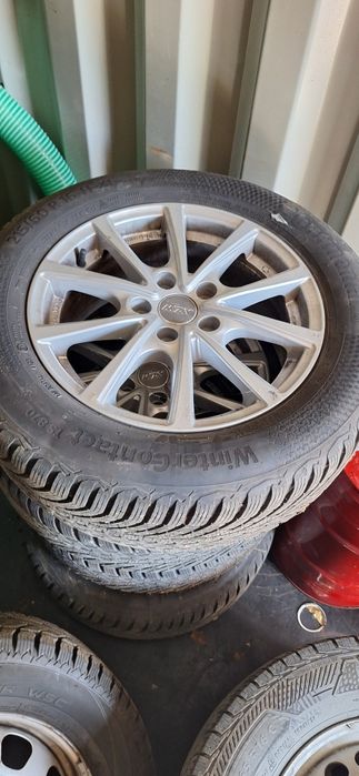 Anvelope allseasone M+S cu jante  AZW 215 60 16