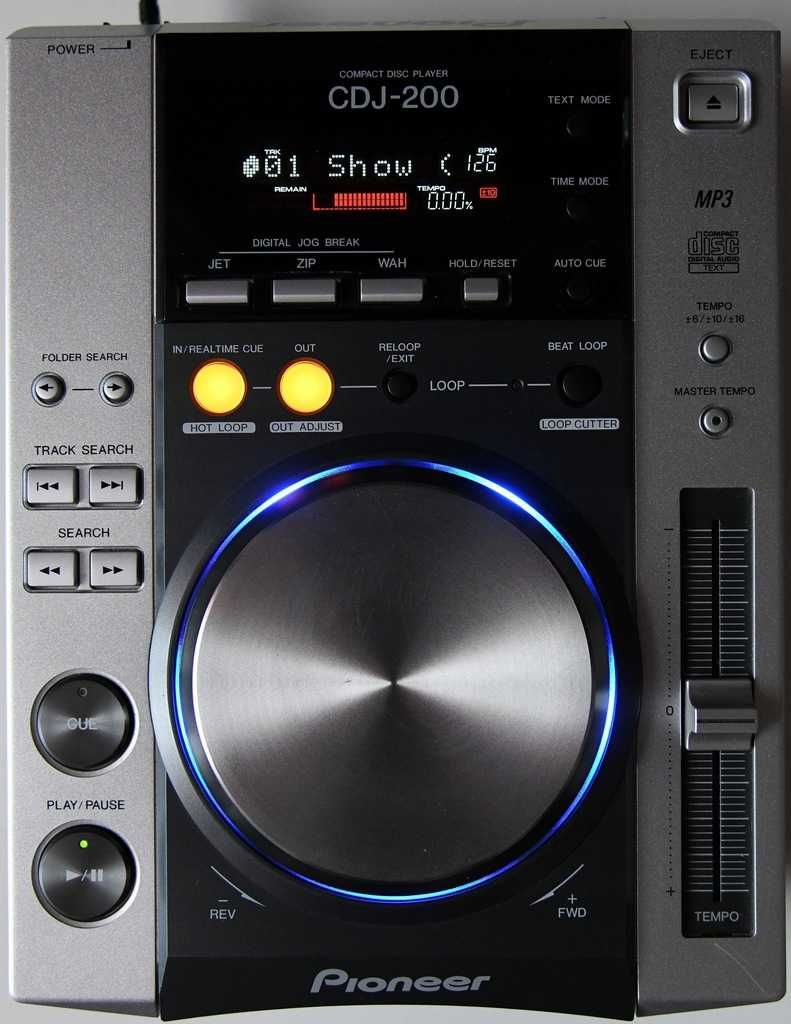 Pioneer cdj 200   пр-ль для диджеев