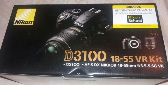 Nikon D 3100 фотоаппарат