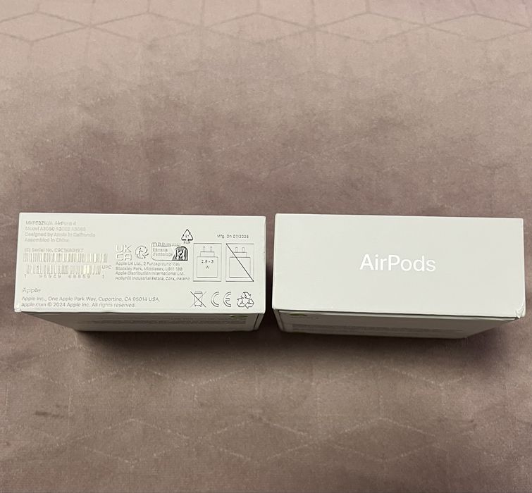 Airpods 4 sigilate, 2 bucati