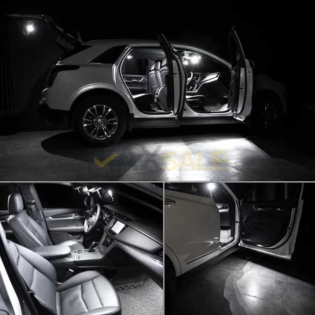 LED крушки СЕТ VOLVO XC60 XC70 XC90 волво хц xenon плафони