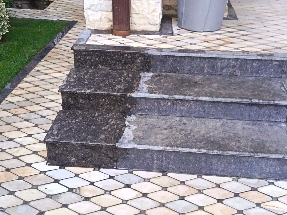 чистка брусчатки, цокола, гранита и мрамор, Мойка Bruschatka yuvish