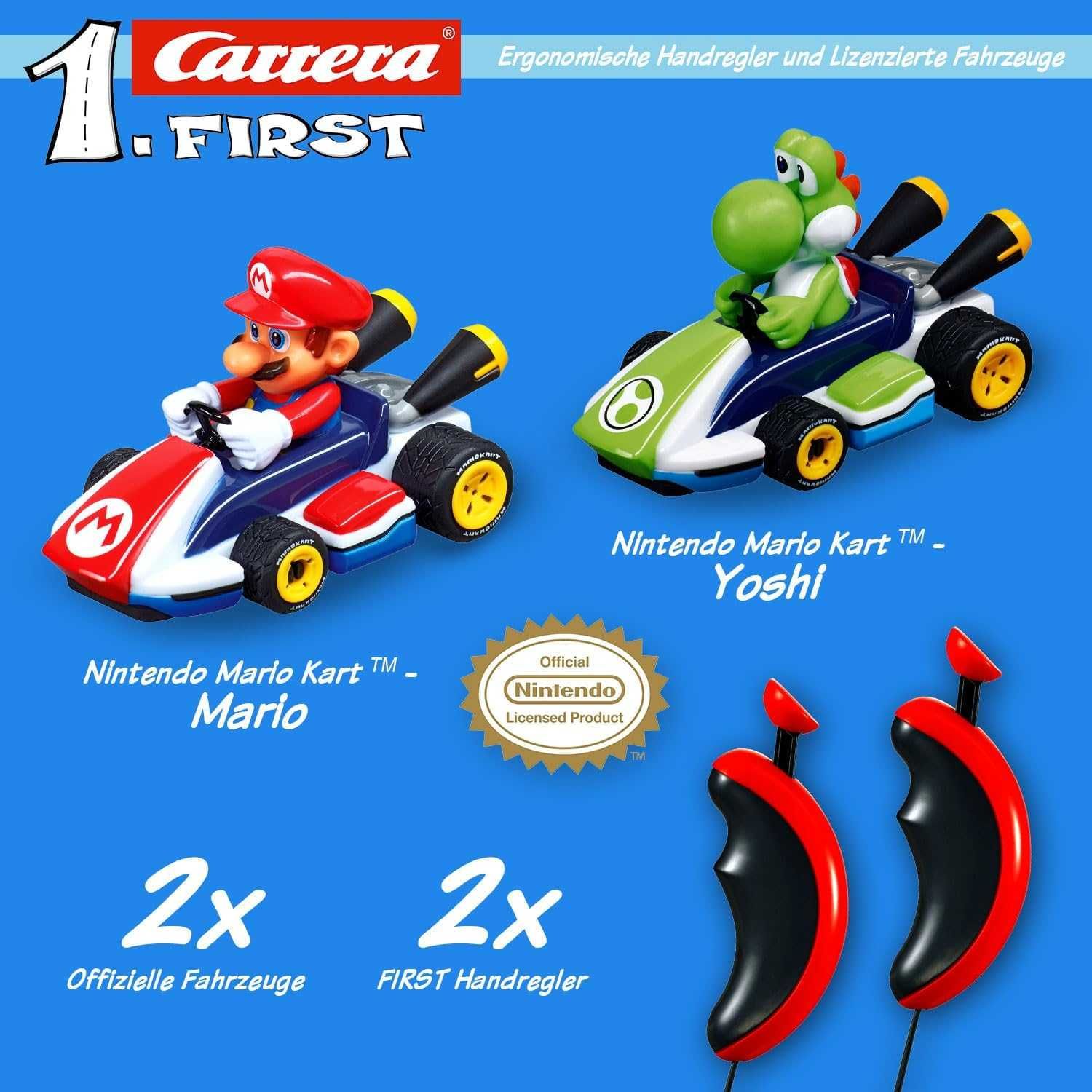 Joc pentru copii-Carrera 1 Mario -Pista de concurs, 2,4 m, NEGOCIABIL