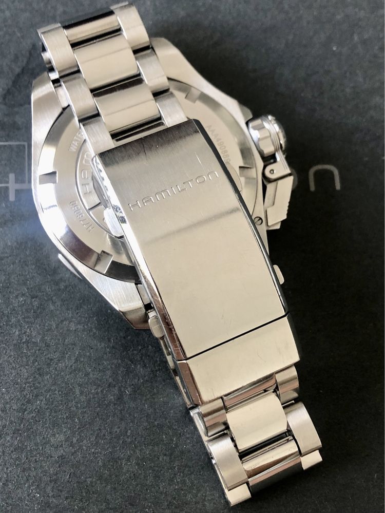 Hamilton Khaki Navy Frogman full box