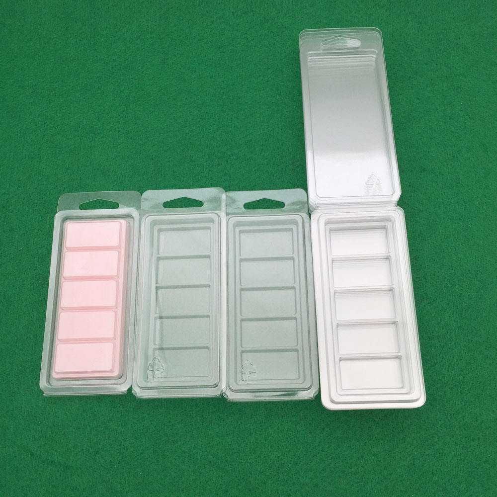 Ambalaj plastic pentru tablete din ceara,clamshell 5 celule, waxmelt