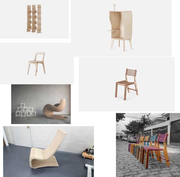 312 Modele Vectoriale: mobilier birou scaun masă, format vectorial DXF