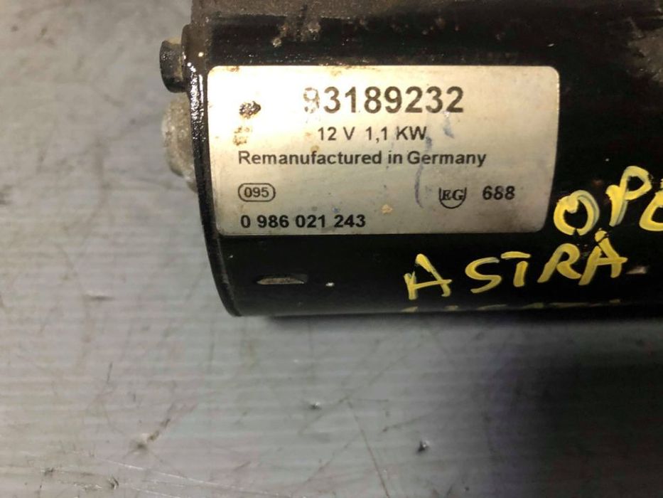 electromotor 1.3 cdti opel agila a astra h meriva a