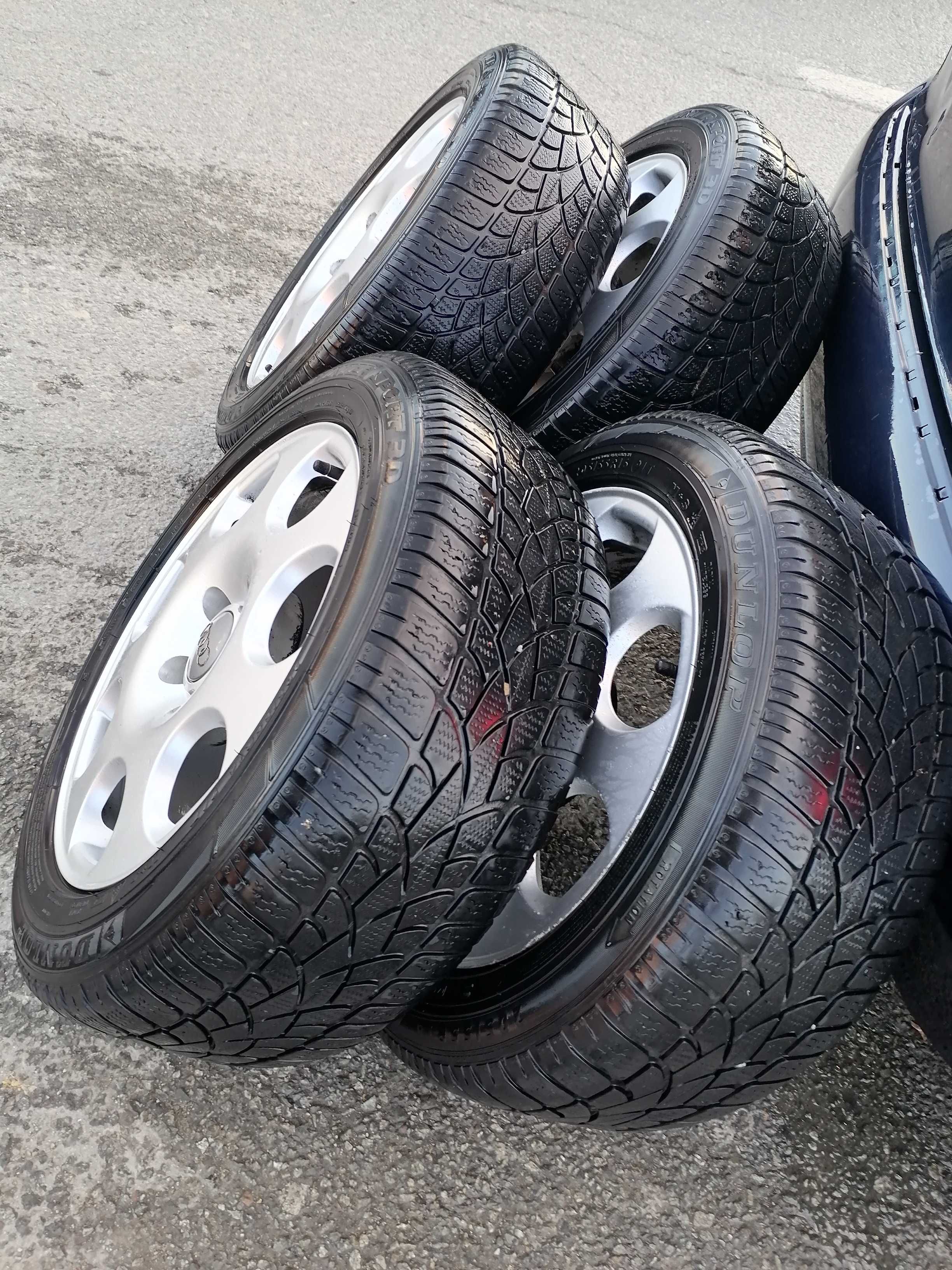 Jante Audi A4/A6 5x112 M+S Dunlop ROUNFLAT 205 55 R16