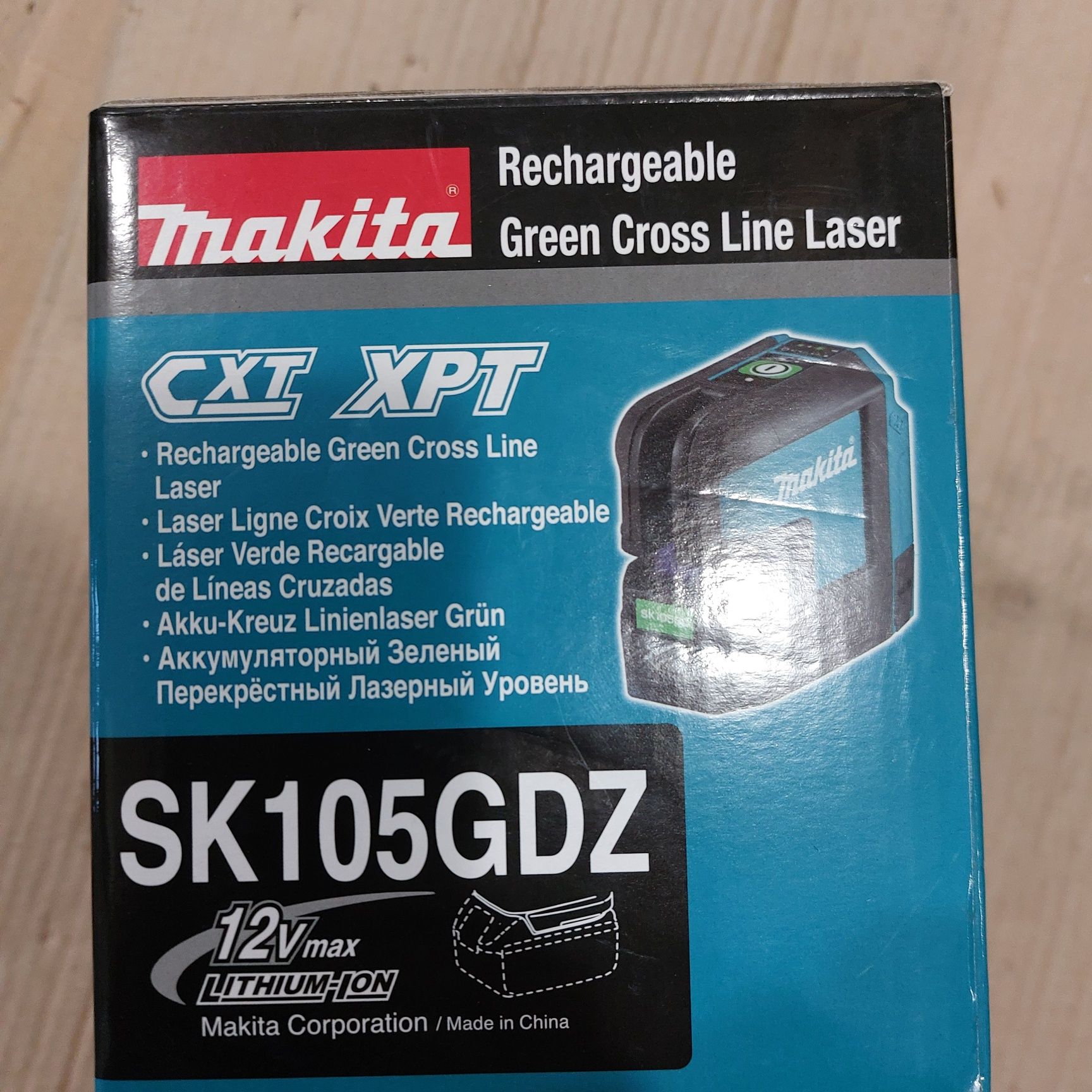 Makita SK105 GDZ оригинален Макита лазерен нивелир зелен лъч