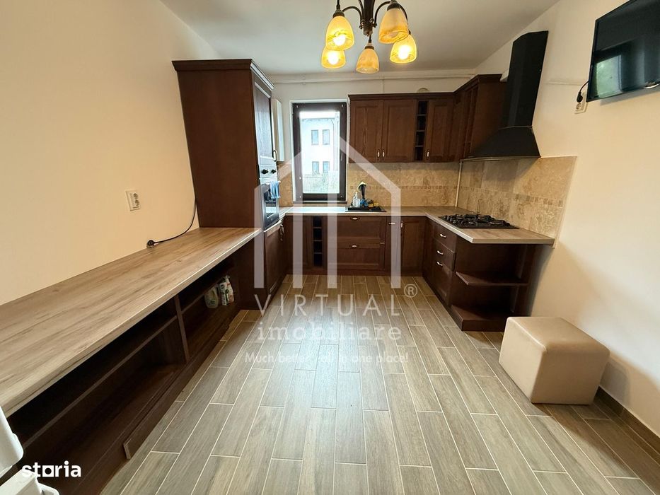 Casa insiruita - 4 camere, 104 mp utili - finisata modern