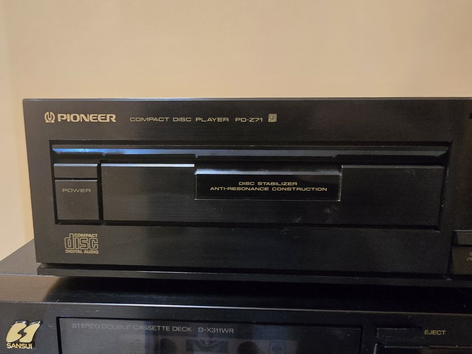 Sansui дек + Pioneer диск плейър