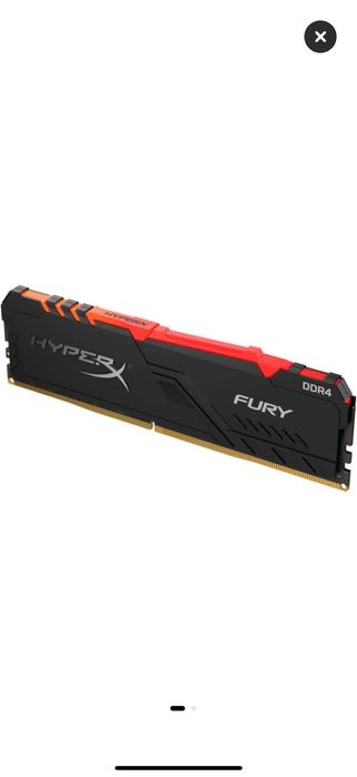 Memorie HyperX Fury RGB 16GB, DDR4, 3200MHz, CL16, 1.35V